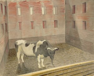 De Stier door Eric Ravilious
